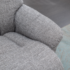 Dubai Recliner Chair & Footstool in Lisbon Rock